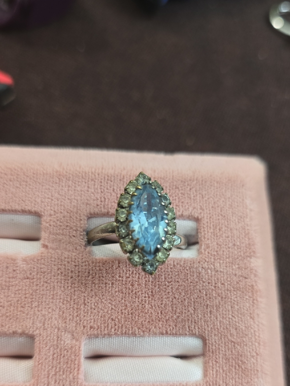 Vintage Rhinestone Ring